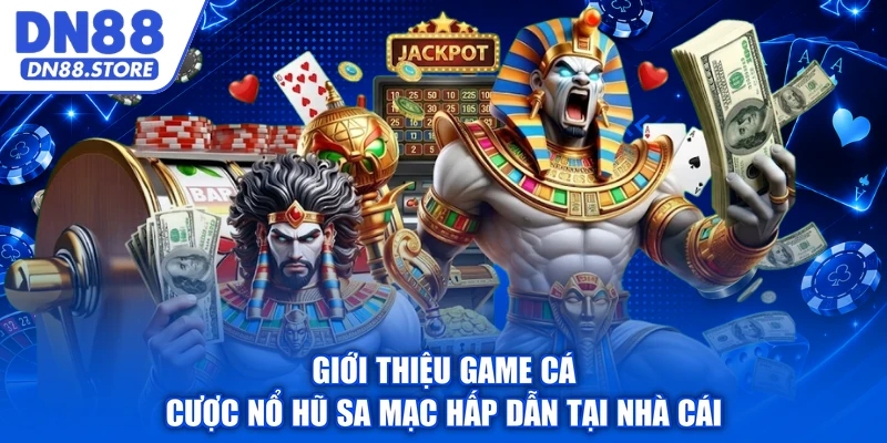 Giới thiệu game cá cược nổ hũ sa mạc hấp dẫn tại nhà cái