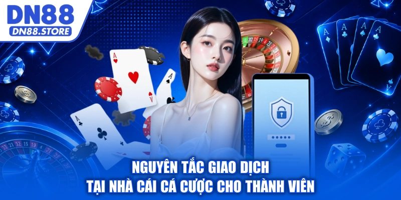 Nguyên tắc giao dịch tại nhà cái cá cược cho thành viên